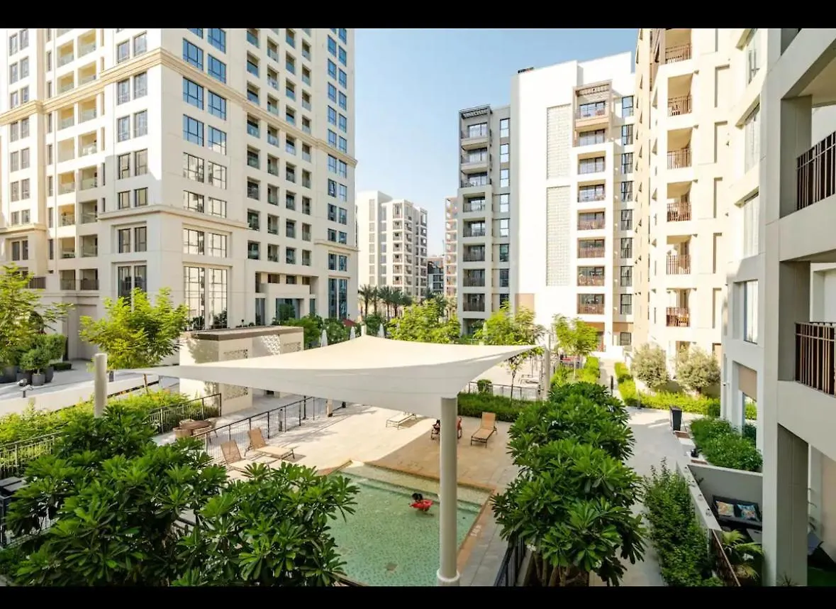 Exquisite 1-Bedroom With Pool Scenery In Dubai Creek Harbour United Arab Emirates